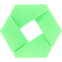 3DJAKE ABS Neon Grün - 1,75 mm / 2300 g