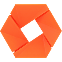 3DJAKE ABS Neon Orange - 1,75 mm / 1000 g