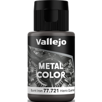 Vallejo Metal Color 721 Burnt Iron - 32 ml