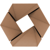 3DJAKE ecoPLA Wood Dark Brown - 1,75 mm / 1000 g