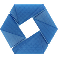 3DJAKE PCTG Transparent Blau - 1,75 mm / 1000 g