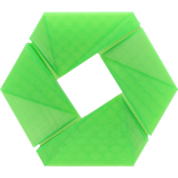 3DJAKE PCTG Transparent Grün - 1,75 mm / 1000 g