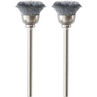 PROXXON Stahldraht Topfbürsten, Ø13 mm - 2 Stk