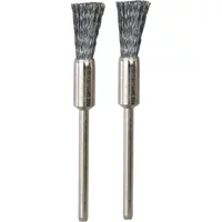 PROXXON Stahldraht Pinselbürsten, Ø8 mm - 2 Stk