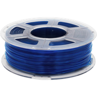 Recycling Fabrik rPETG Leuchtender Saphir (Blau-Transluzent) - 1,75 mm / 1000 g