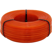 Recycling Fabrik rPETG Refill Tanzende Flamme (Orange-Transluzent) - 1,75 mm / 1000 g