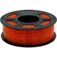 Recycling Fabrik rPETG Tanzende Flamme (Orange-Transluzent) - 1,75 mm / 1000 g