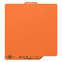 BIQU Panda Build Plate CryoGrip Pro Frostbite – Orange - Bambu Lab X1/P1/P2/A1