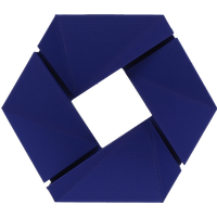 3DJAKE ecoPLA CF Dunkelblau - 1,75 mm / 1000 g