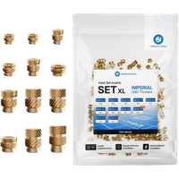 CNC Kitchen Gewindeeinsatz Set XL UNC - 1 Set