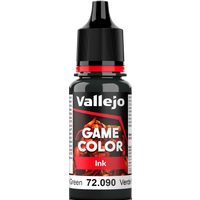 Vallejo Game Ink Black Green - 17 ml