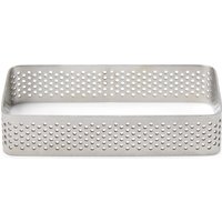 Formadore Patisse Perforierter Backring rechteckig 10 x 6 cm