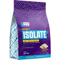 Whey Isolate - Izolat białka - biała czekolada - 1800 g