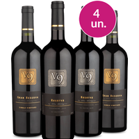 Kit 4 - Degustação V9 Reserva e Gran Reserva