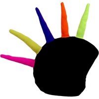 Coolcasc Show Time Ski/Snowboard Helmet Cover, One Size Spike Mohican
