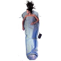 Cocoon MummyLiner Cotton Lightweight Sleeping Bag Liner, Cactus Blue