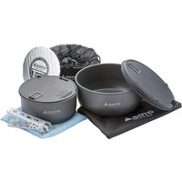 Soto Navigator Cook Set Camping & Hiking Cookware, Anthracite