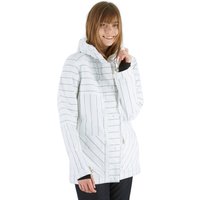 DC Cruiser Women's Ski/Snowboard Jacket, M White Logo Pin Stripe