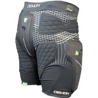 Demon Shield Ski/Snowboard Impact Shorts, M Black
