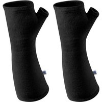 Manbi MicroFleece Wrist Warmers, L Black