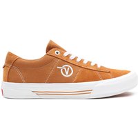 Vans Skate Sid Trainers/Shoes, UK 7 Pumpkin/White