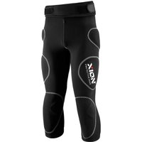 Xion Bermuda Freeride-Evo D3O 3/4 Length Impact Crash Pants, L Black