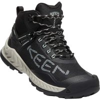 Keen NXIS EVO MID WP Women's Hiking Boots, UK 8 Black/Blue Glass