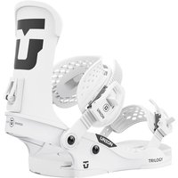 Union Trilogy Classic Team Logo Women's Snowboard Bindings, M White 2025
