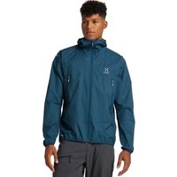 Haglofs Men's L.I.M Proof Waterproof 2.5L Shell Jacket, S Dark Ocean