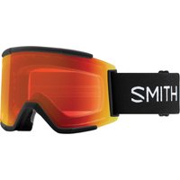 Smith Squad XL Snowboard/Ski Goggles, M/L, Black/CP Red Mirror