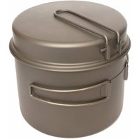 Toaks Titanium Pot With Pan Ultralight Camping Cookware, 1600ml
