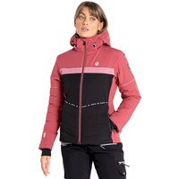 Dare 2b Conveyed Women's Waterproof Snow/Ski Jacket, UK 8 Earth Rose