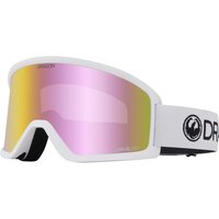 Dragon DX3 OTG Snowboard/Ski Goggles, M White Frame/Lumalens Pink Ion