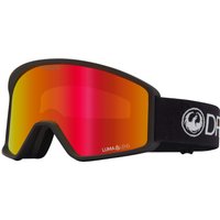 Dragon DXT OTG Snowboard/Ski Goggles, S Black Frame/Lumalens Red Ion