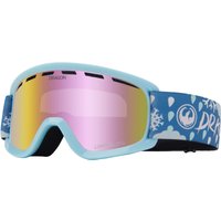 Dragon LIL D Ski/Snow Goggles, Youth Snow Dance Frame/LL Pink Ion