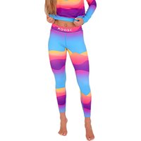OOSC Mambo Sunset Leggings Women's Base Layer Pants, UK 8 Multi