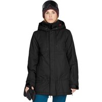Volcom Women's Paxson 2L Parka Ski/Snowboard Jacket, UK 8 Black