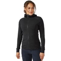 Rab Nexus Hoody Women's Fleece Jacket, UK 14 Black