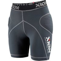 Xion Freeride-Evo Women's Ski/Snowboard Impact Shorts, XS Anthracite