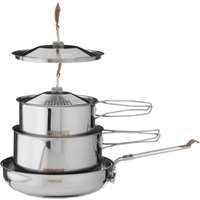 Primus Campfire Cookset Stainless Steel Camp Cookware, Small Silver