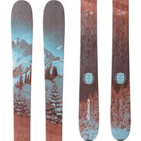 Nordica Santa Ana 104 Free Women's Skis, 172cm Teal/Rust 2024