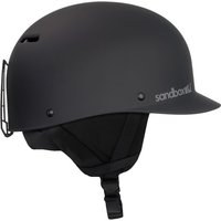 Sandbox Classic Snow 2.0 Ski/Snowboard Helmet, S Matte Black