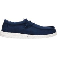 Hey Dude Wally Canvas Trainers/Shoes, UK 12 Navy