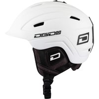 Dirty Dog Hydra Ski/Snowboard Helmet, L Matte White