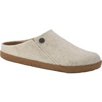 Birkenstock Zermatt Narrow Women's Wool Felt Slippers, UK 8 Ecru
