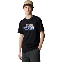 The North Face Mountain Line Tee Crew Neck T-shirt, M TNF Black