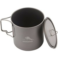 Toaks Light Titanium Pot Ultralight Camping Cookware, 650ml