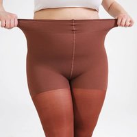 AAA Suitable 80-150kg Plus Ladies Pantyhose New Design Brown Black Skin Leggings Belly Shaping Size Stockings Autumn Thick