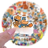 AliExpress NONE 55Pcs Cartoon Anime Dog Man Graffiti Stickers DIY Luggage Laptop Phone Guitar Car Bike Skateboard Kids Decals Toy