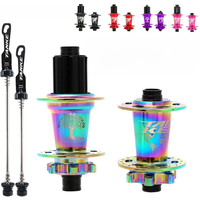 AliExpress TANKE 120 Click Hub 6 Bearing MTB Mountain Bike Hub Front Rear Thru HG 28 32 36 Holes Disc Brake Bicycle Hubs 8 9 10 11 12 Speed